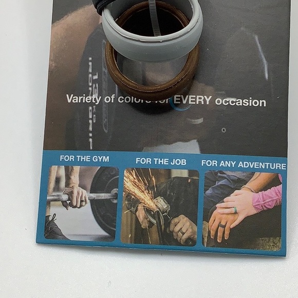 Silicone everyday rings for men - Picture 4 of 4